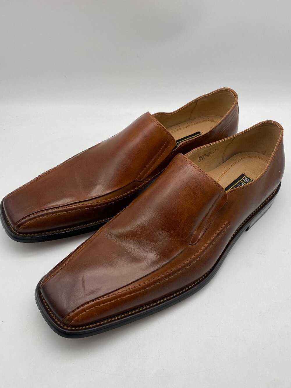 STACY ADAMS HILLMAN COGNAC # 24199 US MEN SIZE 13M